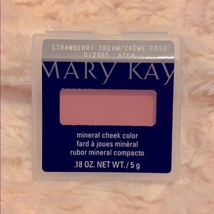 Strawberry cream mineral cheek color